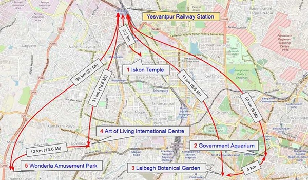 Featured Image of Yeshwanthpur Railway Station Directions